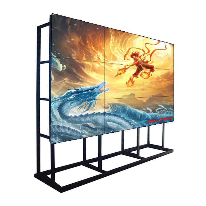 55 инч 0.88mm bezel 700 NIT LG LCD Video Wals System Monitor Display for Command Center